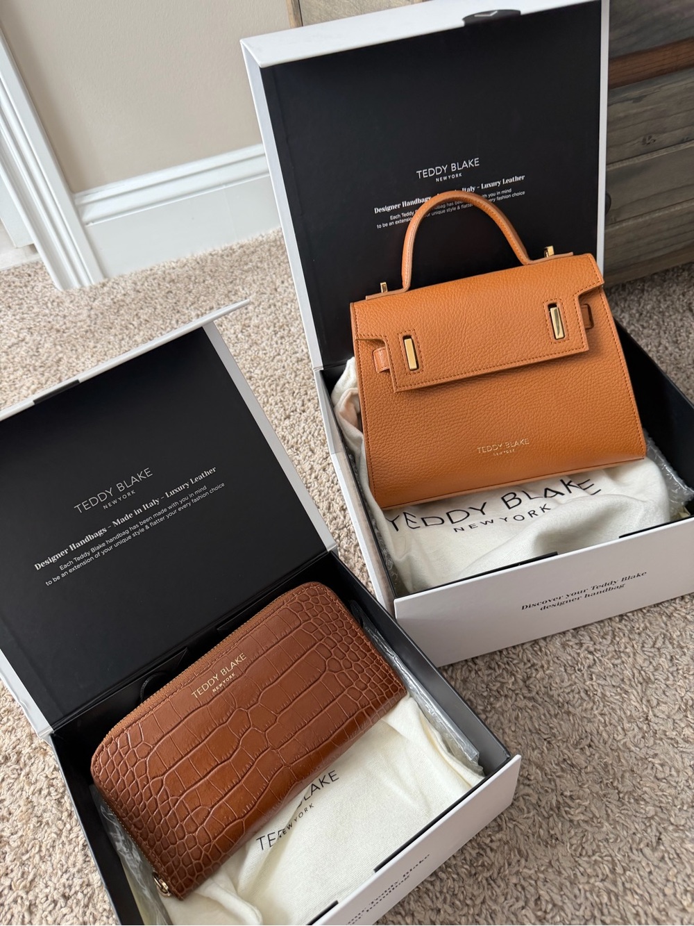 TEDDY BLAKE Bag & Wallet set!